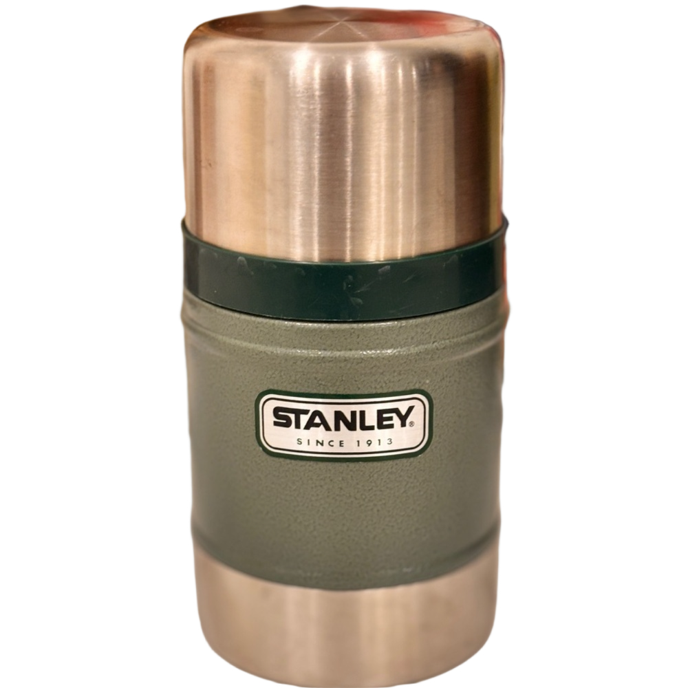 Stanley Classic Stainless Steel Thermos Vacuum Food Jar 17oz Camping Cold Hot